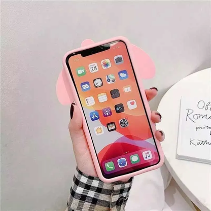 Carcasa de Silicona de Personajes Sanrio para iPhone 12