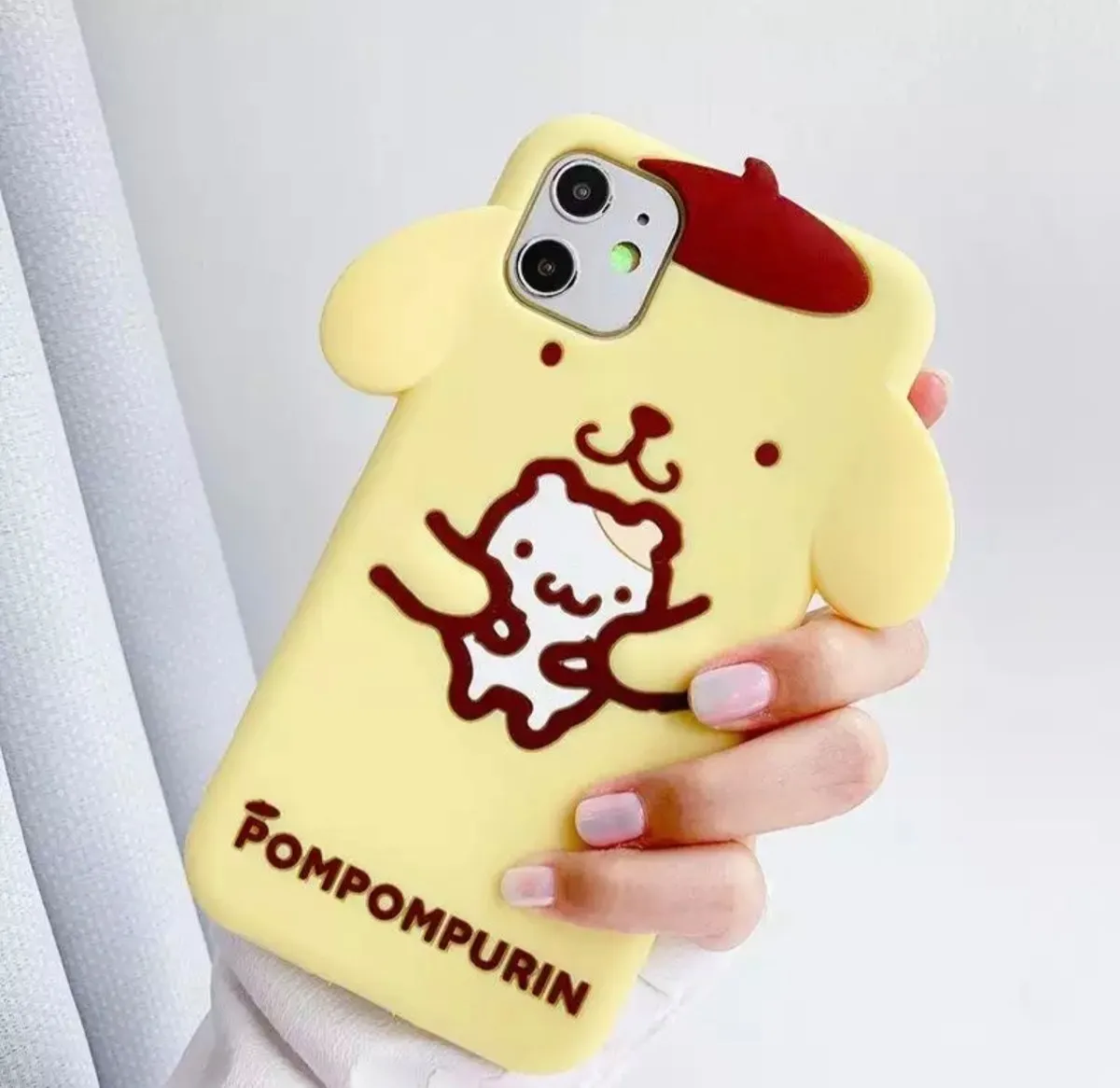 Carcasa de Silicona de Personajes Sanrio para iPhone 12