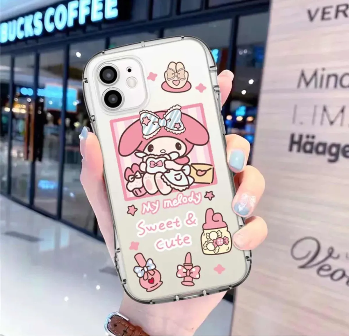Carcasa Ondulada Sanrio para iPhone