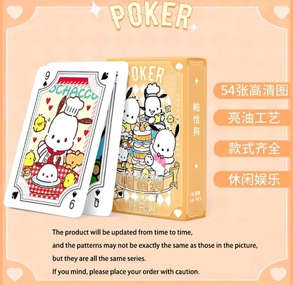 Cartas de Póker Sanrio