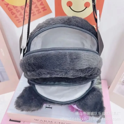 Cartera Bandolera Pequeña de Peluche Personajes Sanrio