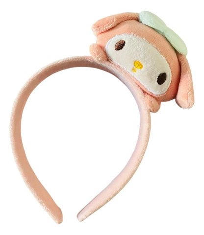 Cintillo Felpa Grande Personajes Sanrio