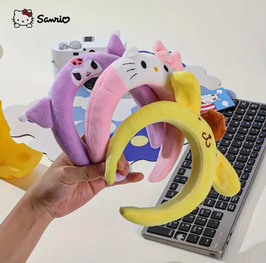 Cintillo Felpa tipo Diadema Sanrio
