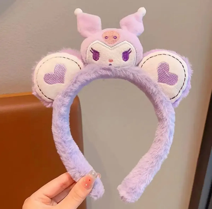Cintillo de Felpa Sanrio (Varios Diseños)