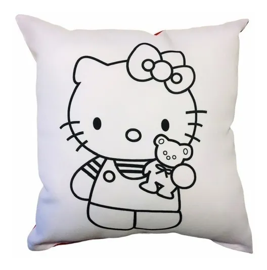 Cojín Hello Kitty para Pintar