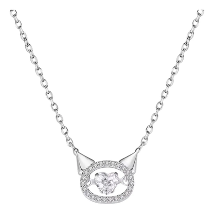 Collar Acero con Circones Kuromi