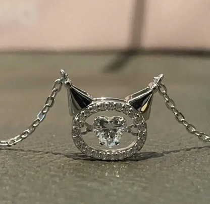 Collar Acero con Circones Kuromi