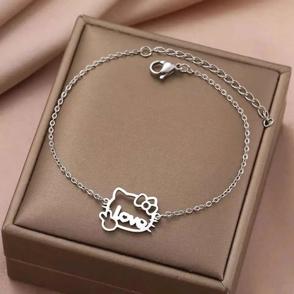 Pulsera ajustable Hello Kitty Love