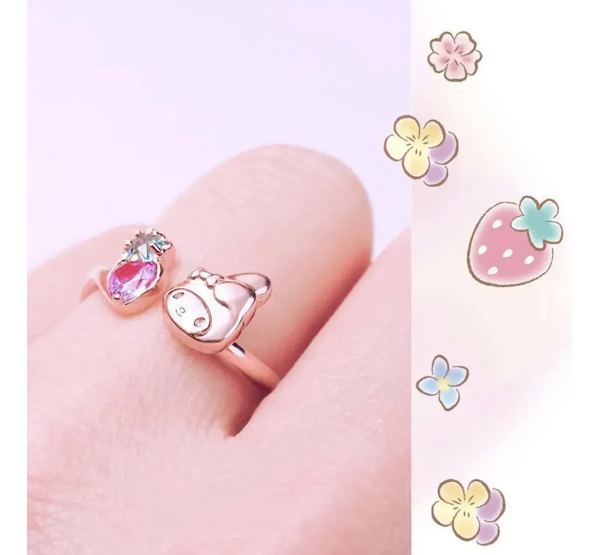 Joyería My Melody & Cinamoroll Plata Esterlina (Varios Modelos)