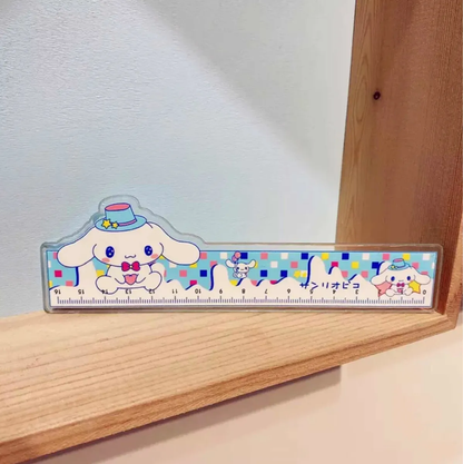 Regla Personajes Sanrio 16 cm