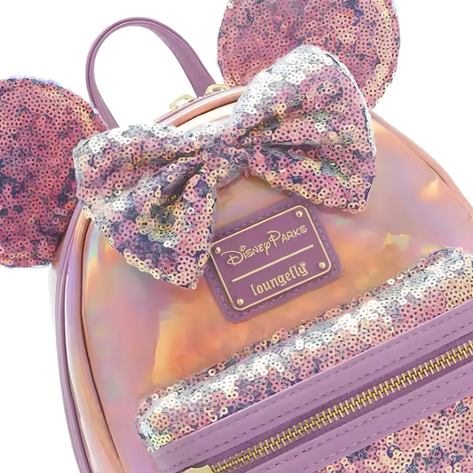 Mochila Loungefly Minnie Mouse Rosa