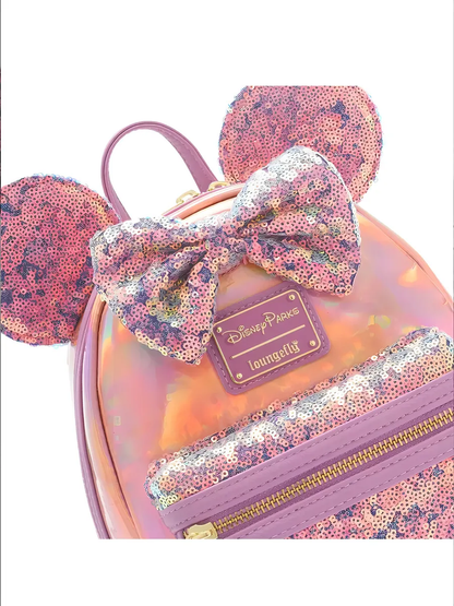 Mochila Loungefly Minnie Mouse Rosa