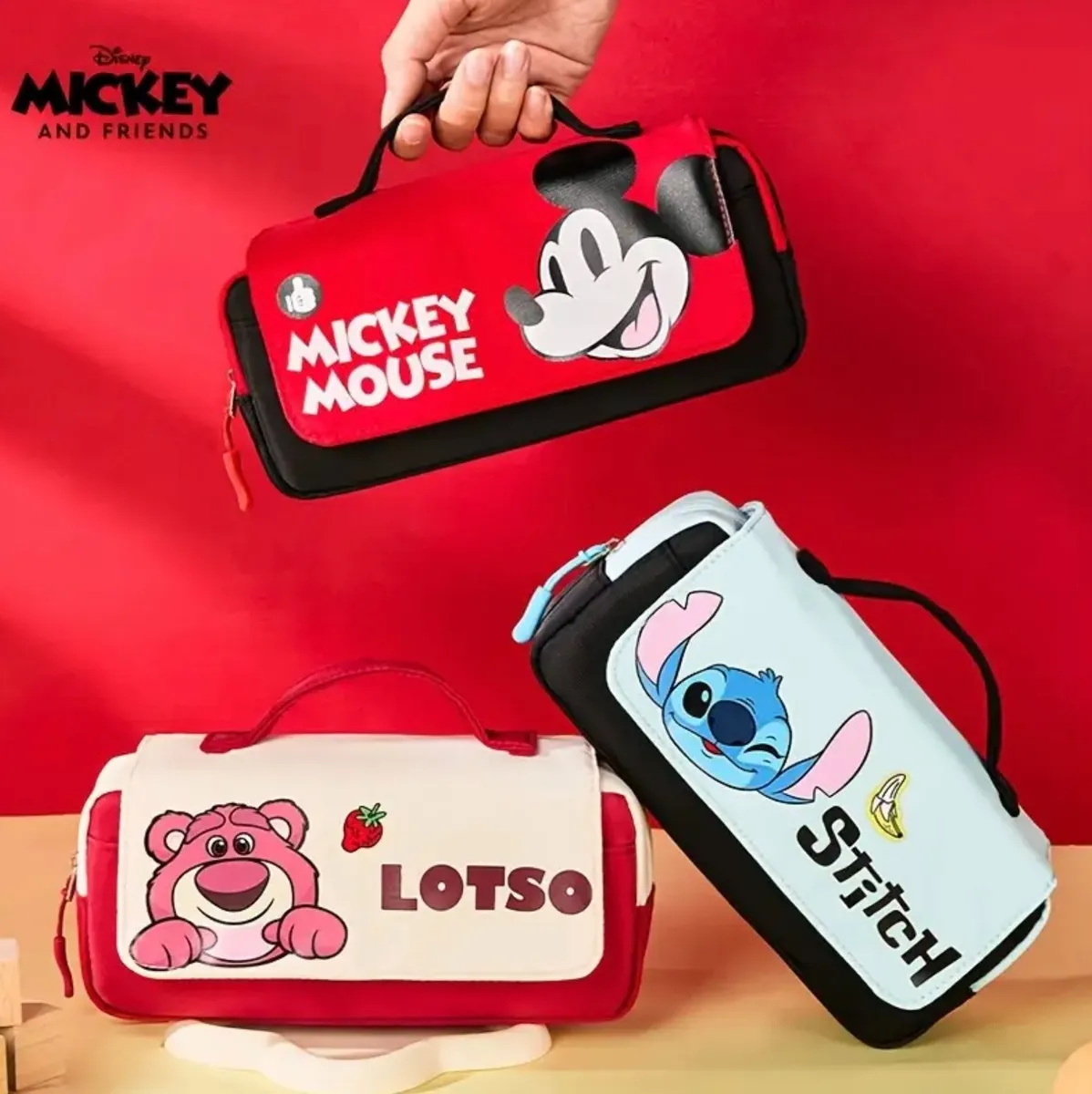 Estuche Escolar Stitch