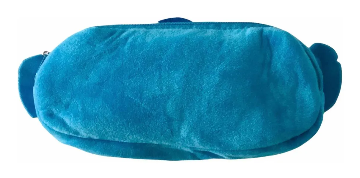 Estuche de Felpa Stitch Celeste