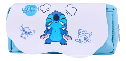 Estuche Doble compartimento de Stitch