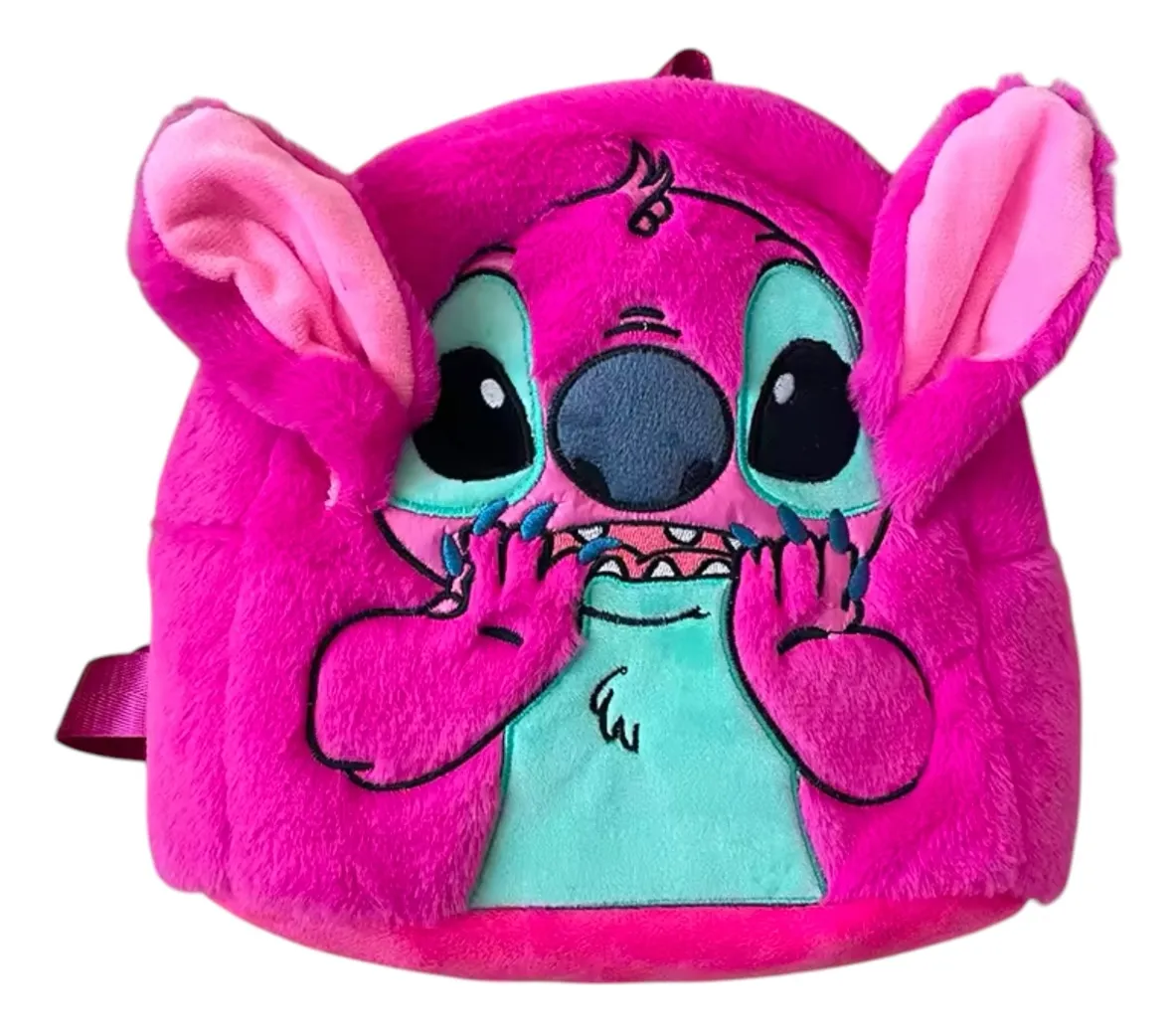 Mochila de Felpa Stitch y Angel