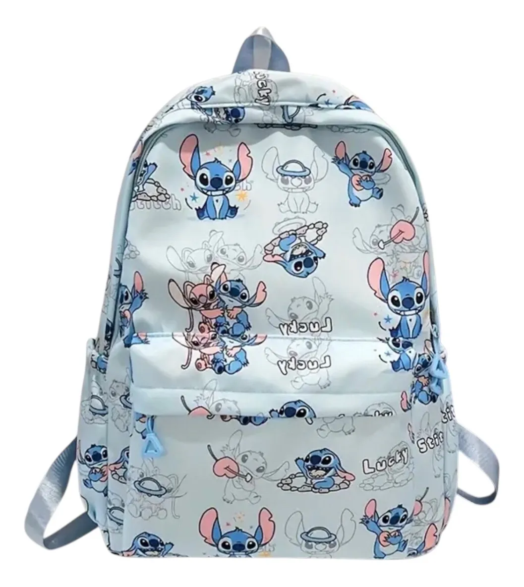 Mochila Escolar Stitch (Varios Diseños)