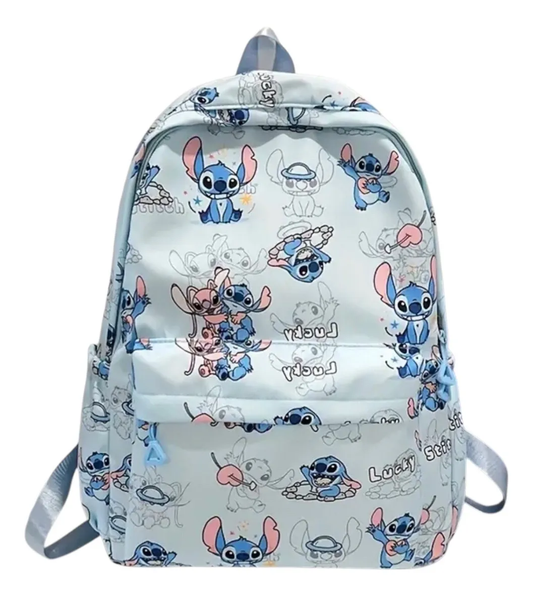 Mochila Escolar Stitch (Varios Diseños)