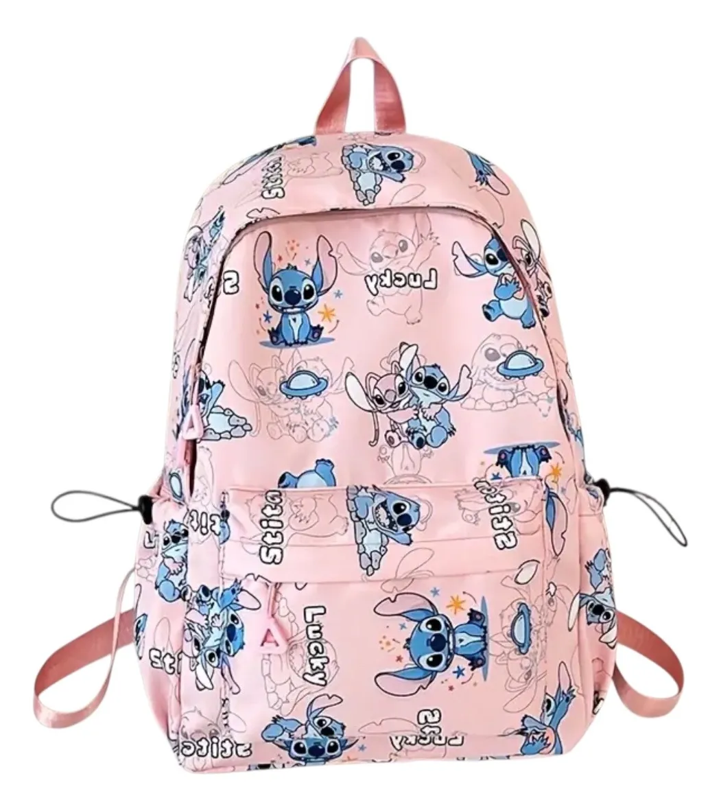 Mochila Escolar Stitch (Varios Diseños)