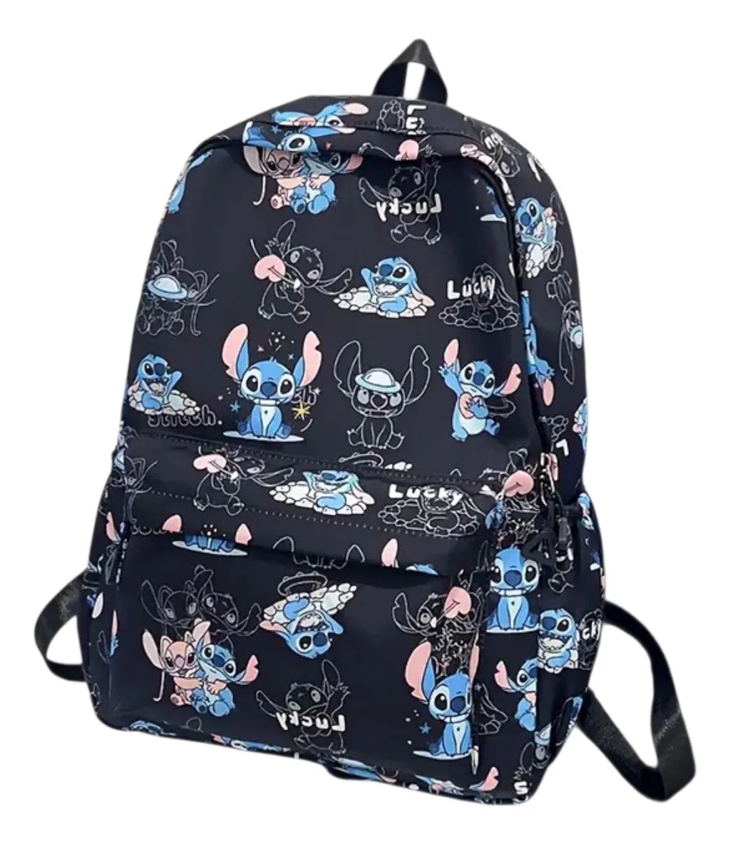 Mochila Escolar Stitch (Varios Diseños)