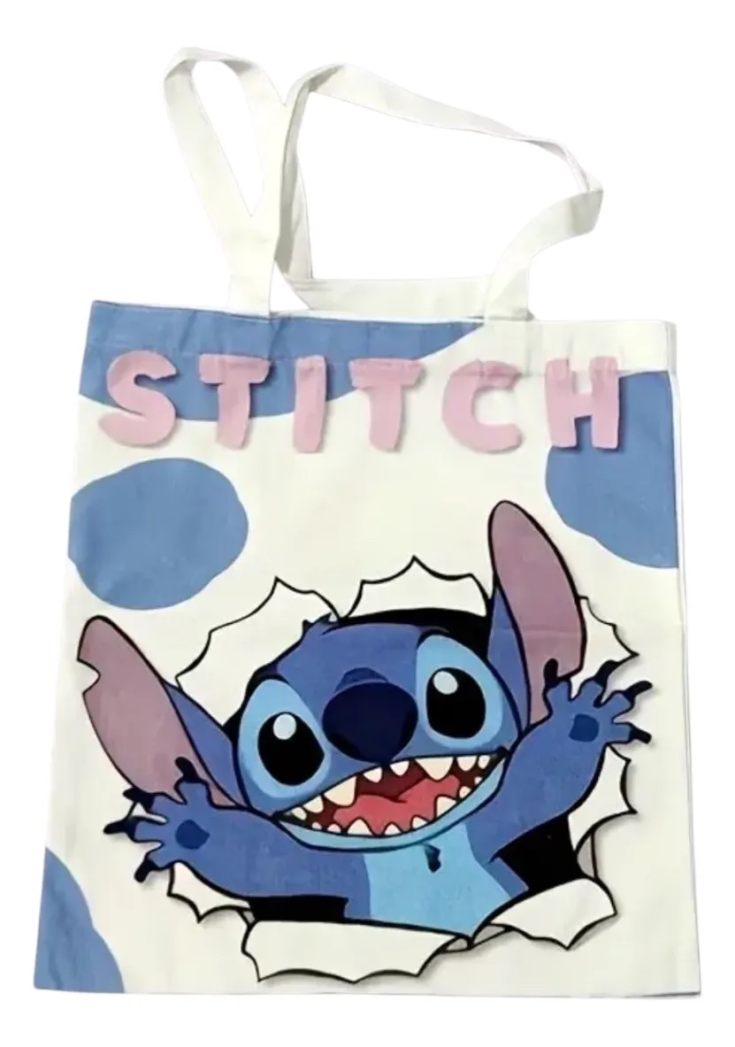 Totebag de Lona Stitch 39 X 34 cm