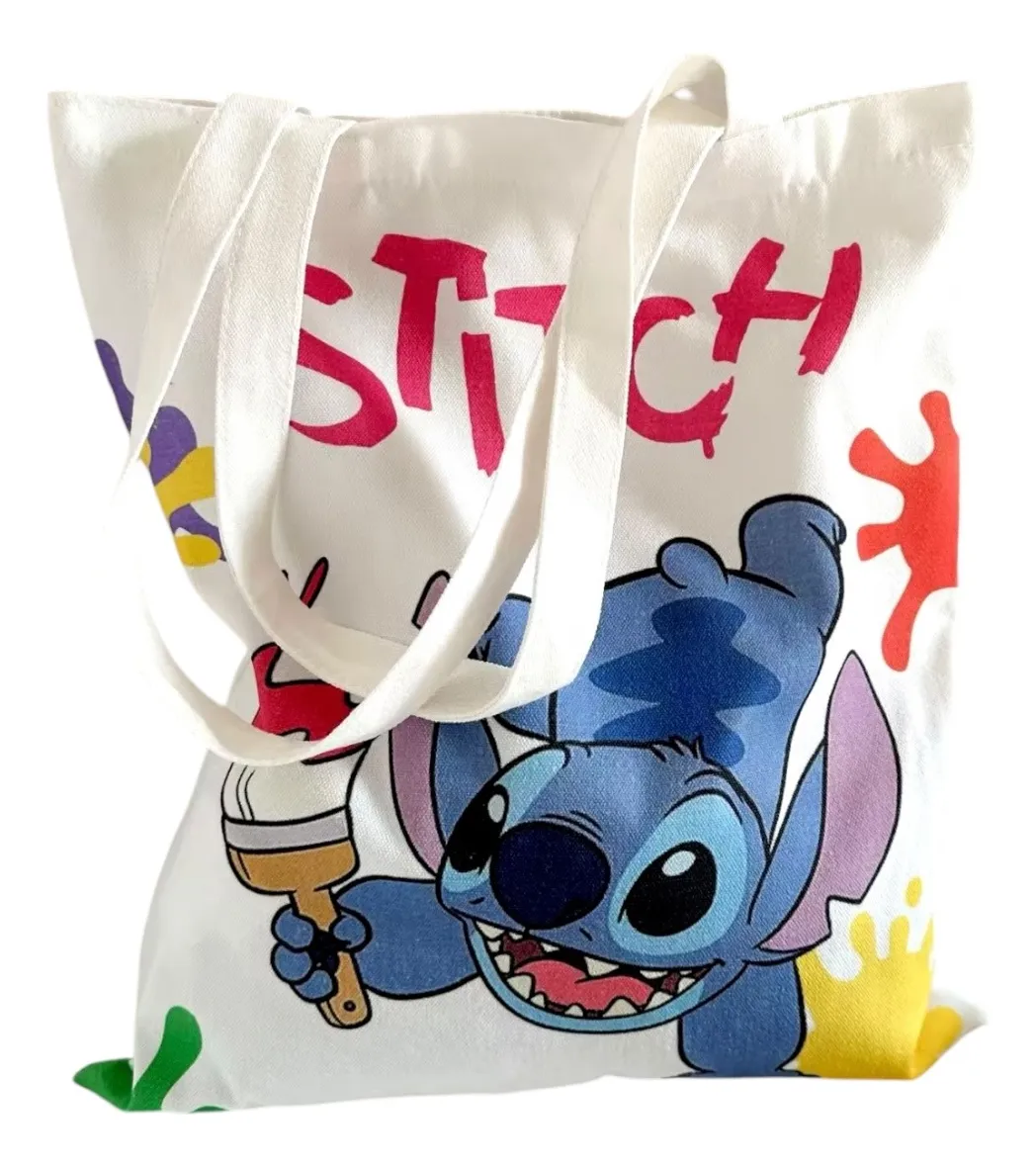 Totebag de Lona Stitch 39 X 34 cm
