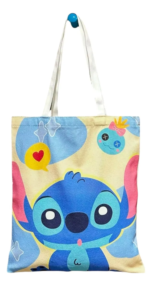 Totebag de Lona Stitch 39 X 34 cm
