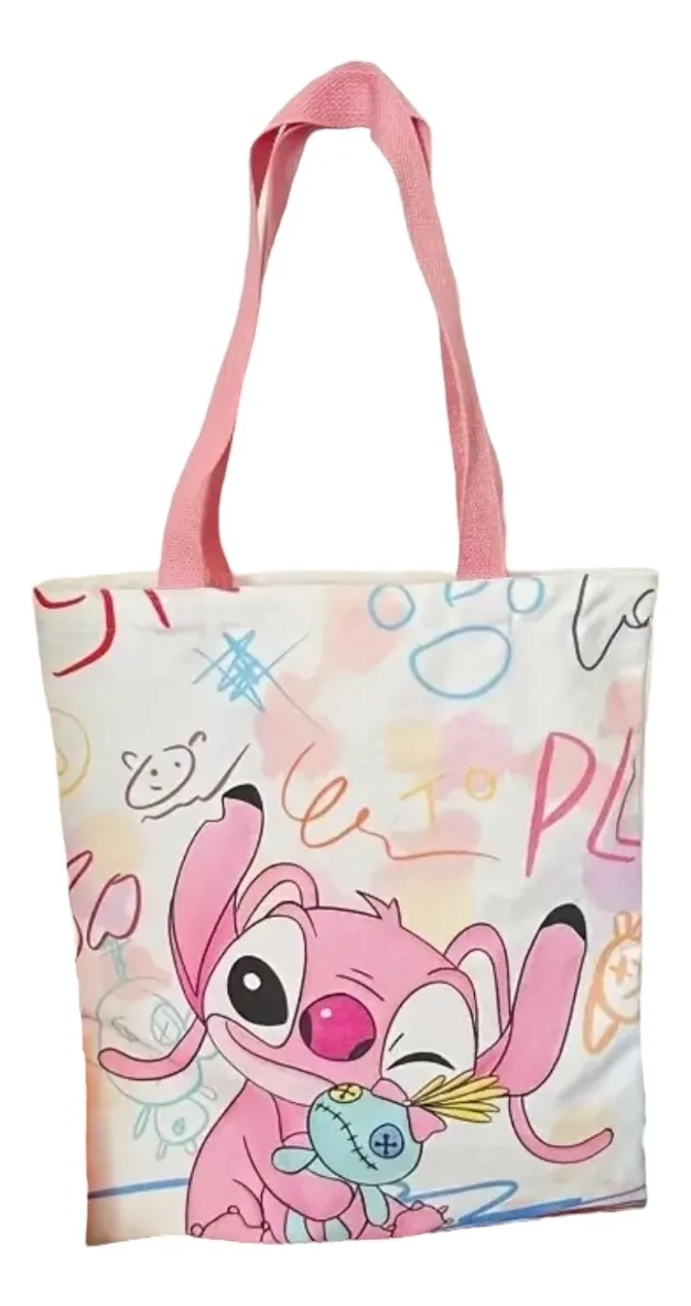 Totebag de Lona Stitch 39 X 34 cm