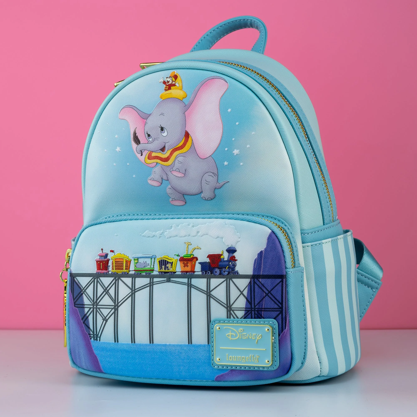 Mochila Loungefly - Dumbo Celeste