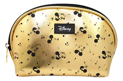 Cosmetiquero Mickey & Minnie Mouse Dorado
