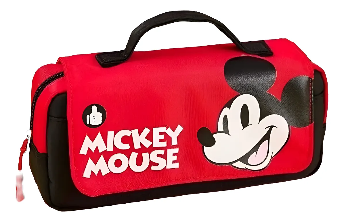 Estuche escolar Mickey Mouse (Varios diseños)
