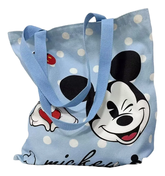 Bolsa de Lona Mickey & Minnie Mouse 40 X 35 cm