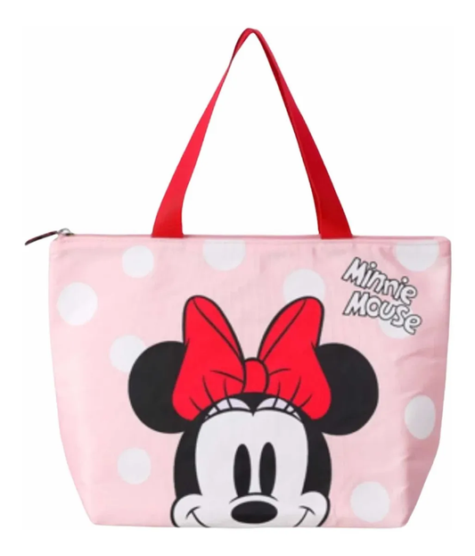 Lonchera de Tela Minnie & Mickey Mouse