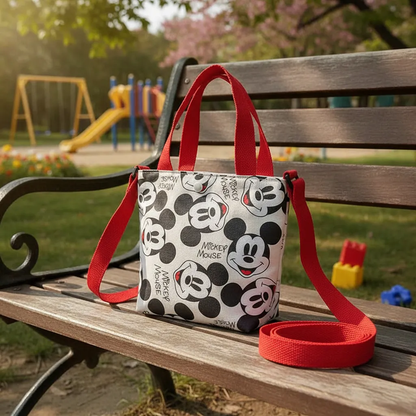 Tote Bag de Lona Mickey Mouse