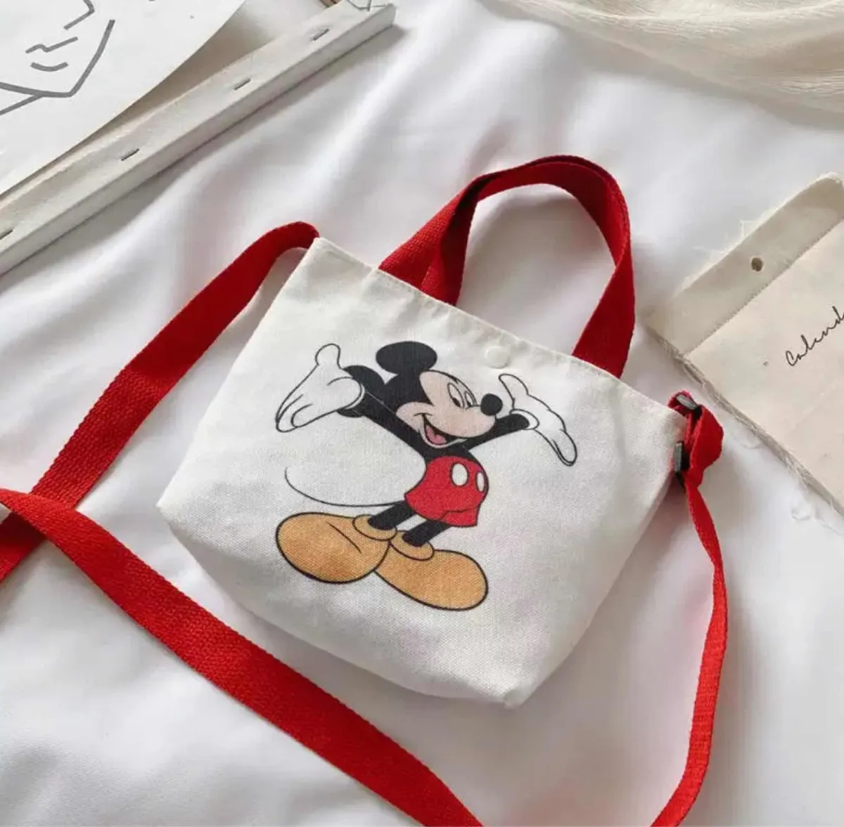 Bolso de Tela Mickey Mouse & sus Amigos