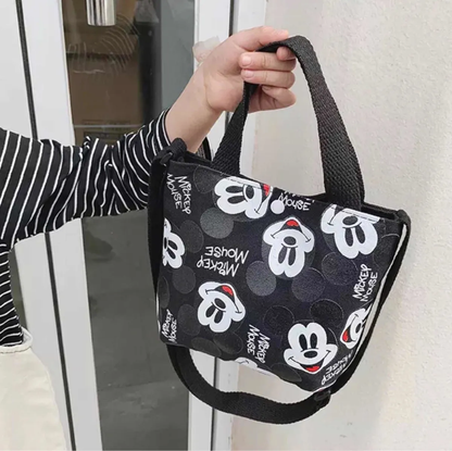 Tote Bag de Lona Mickey Mouse