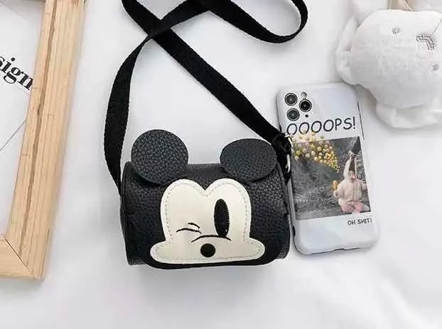 Cartera Mickey Mouse Pequeña de Cuerina