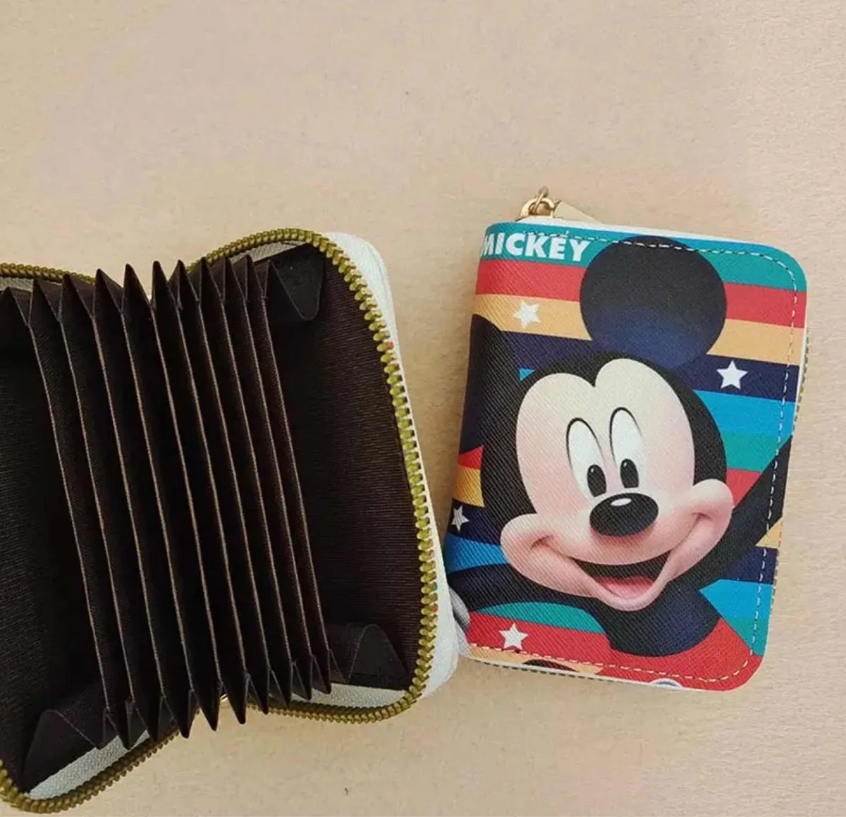 Tarjetero Mickey & Minnie Mouse (Varios diseños)