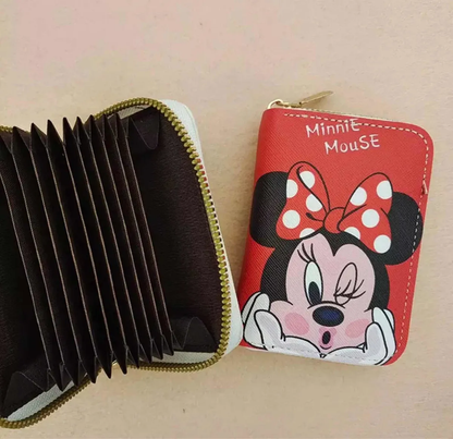 Tarjetero Mickey & Minnie Mouse (Varios diseños)
