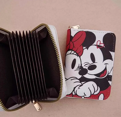Tarjetero Mickey & Minnie Mouse (Varios diseños)
