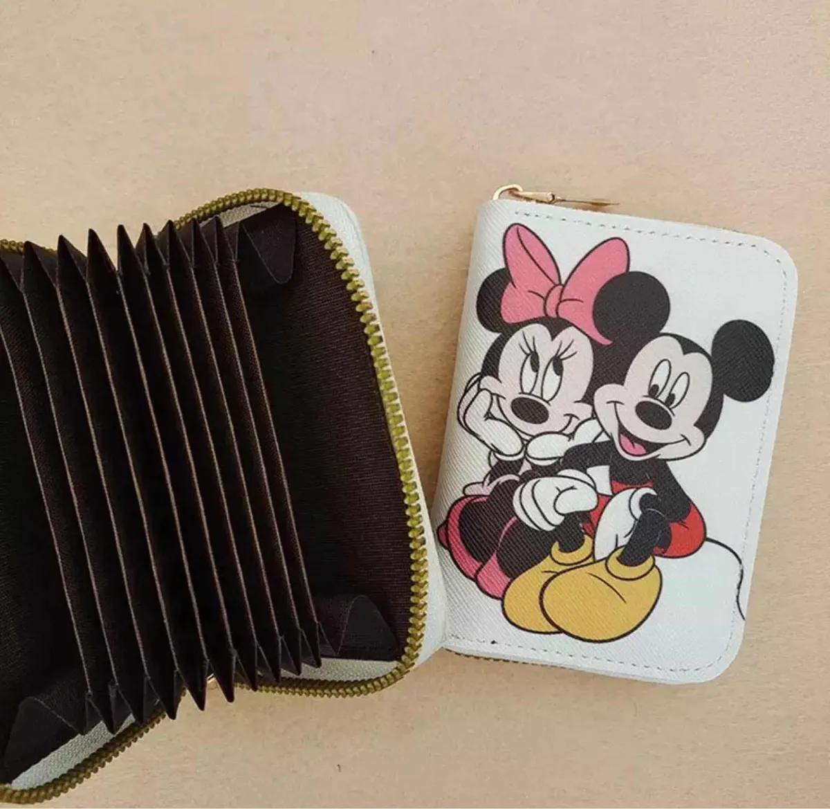 Tarjetero Mickey & Minnie Mouse (Varios diseños)