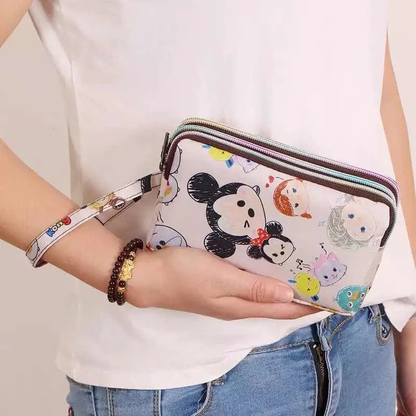 Billetera Tsum Tsum 3 Compartimentos