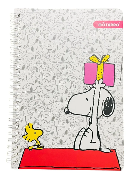 Set de Libreta Argollada + Stickers Snoopy