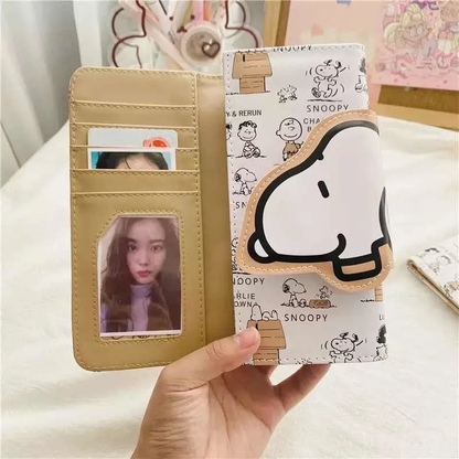 Billetera Rectangular Larga Snoopy