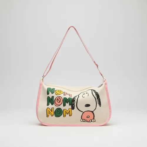 Bolso Espacioso Snoopy de Lona