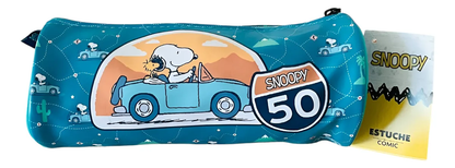 Estuche Escolar Cilindríco Snoopy