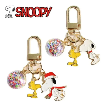 Llavero Pequeño Snoopy & Woostock
