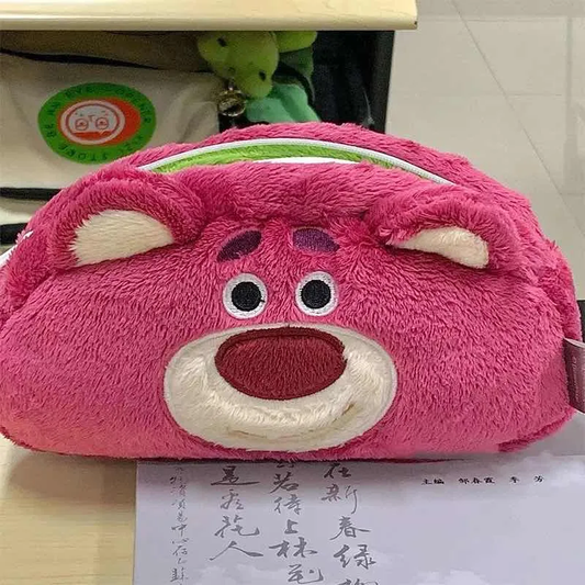 Estuche Reversible Lotso de Felpa