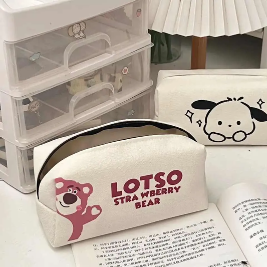 Estuche Lotso Color Crema