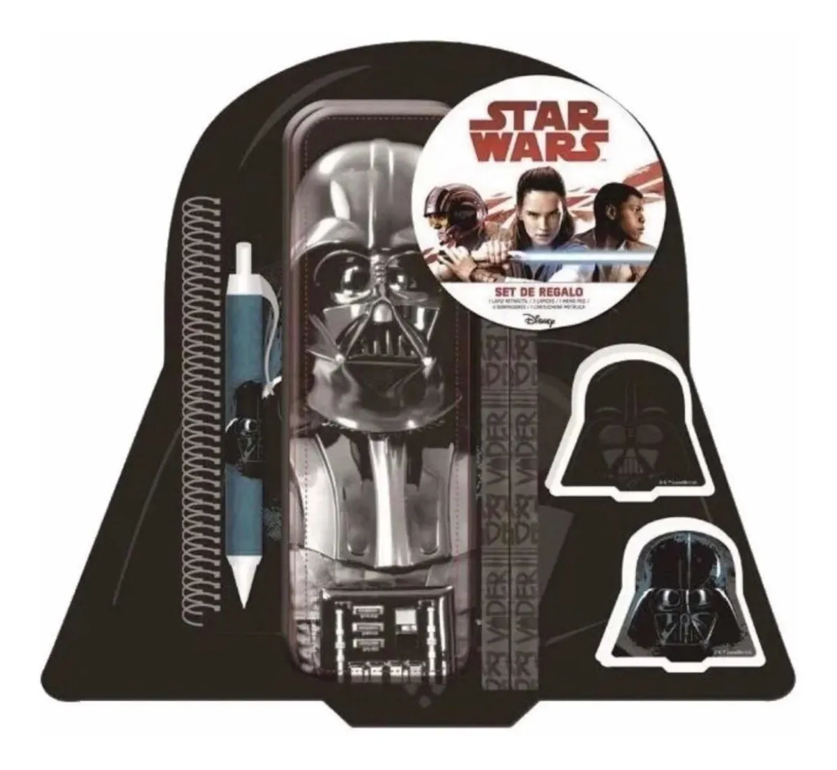 Set Escolar Star Wars 7 Piezas Para Niños